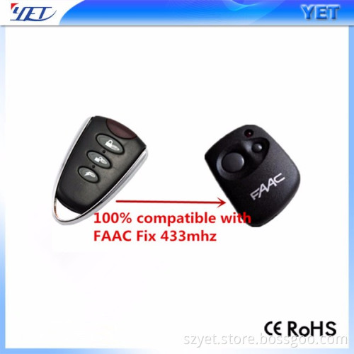 Hot Sale wireless remote control for FAAC YET022